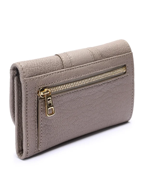 SEE BY CHLOE Portefeuille Hana Compact Cuir Motty Grey Service Clients Dédié 4