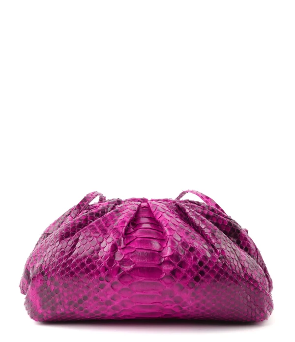 SISTA PARIS Sac Baby Uniq Cuir Souple Python Pink Devil guranteed de qualité 1