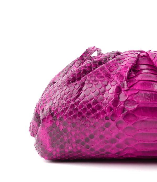 SISTA PARIS Sac Baby Uniq Cuir Souple Python Pink Devil guranteed de qualité 5