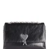 marque pas cher AMI PARIS Sac Voulez-Vous Cuir Noir 20