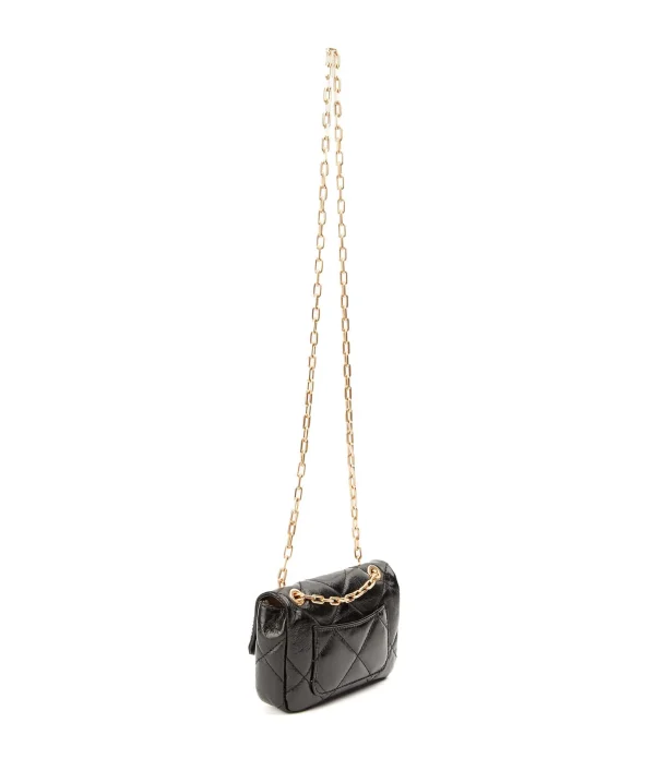 achetez VANESSA BRUNO Sac Nano Moon Cuir Vachette Noir 3