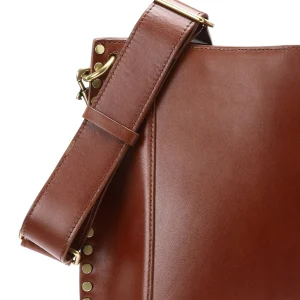 ISABEL MARANT Sac Oskan Cuir Cognac Prix très abordable 17