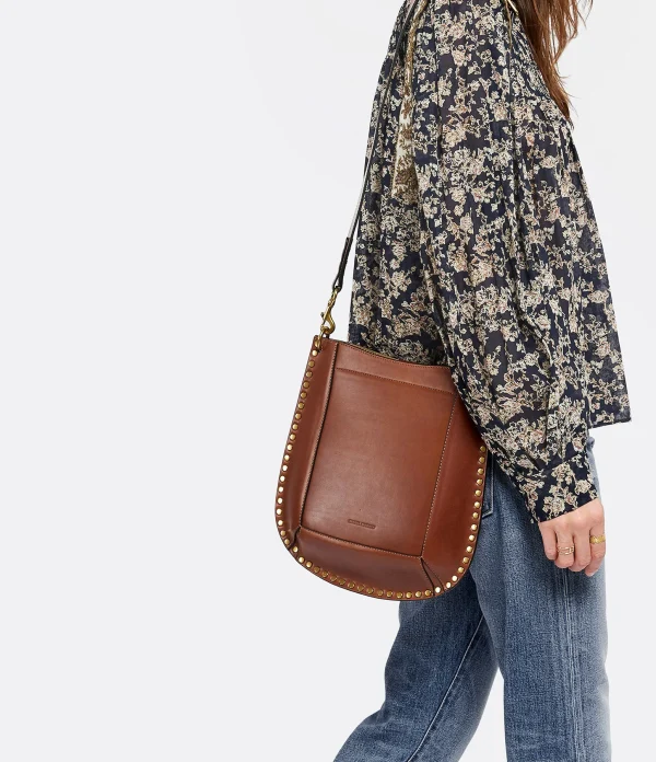 ISABEL MARANT Sac Oskan Cuir Cognac Prix très abordable 7