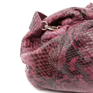 qualité supérieure SISTA PARIS Sac Big Uniq Cuir Souple Python Grenade 14