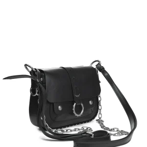 REMISE Sac Kate Cuir Noir, Collaboration Zadig & Voltaire X Kate Moss 13