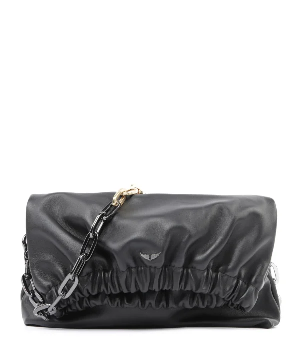 aux meilleurs prix ZADIG & VOLTAIRE Sac Rockyssime Cuir Noir 1