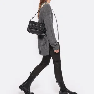 aux meilleurs prix ZADIG & VOLTAIRE Sac Rockyssime Cuir Noir 18