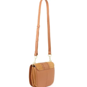 SEE BY CHLOE Sac Hana Double Cuir Caramel online boutique 10