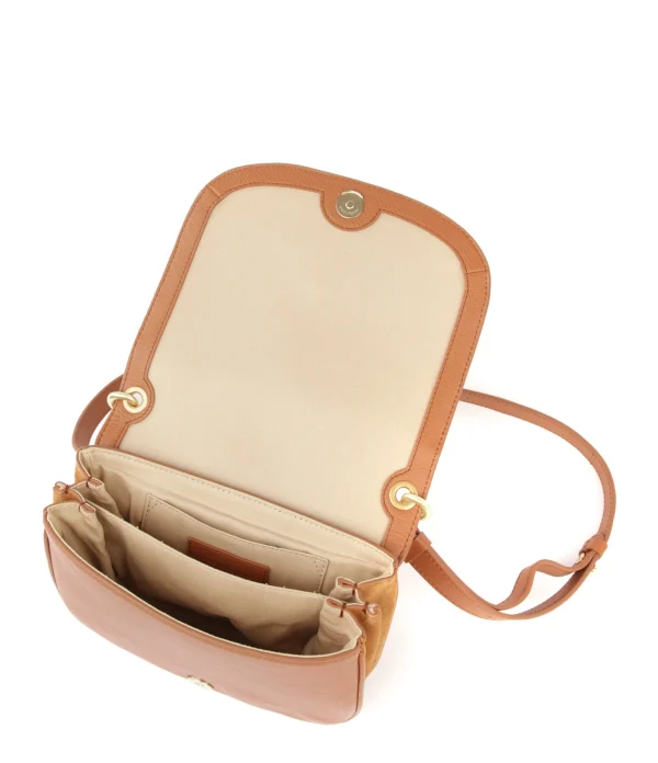 SEE BY CHLOE Sac Hana Double Cuir Caramel online boutique 4