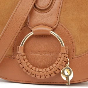 SEE BY CHLOE Sac Hana Double Cuir Caramel online boutique 14