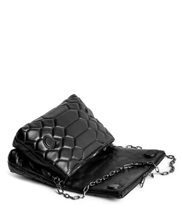 ZADIG & VOLTAIRE Sac Rocky XL Mat Cuir Noir vente chaude 4