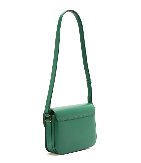 en vente A.P.C. Sac Grace Mini Cuir Lisse Vert 3