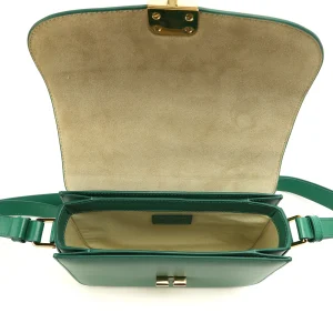 en vente A.P.C. Sac Grace Mini Cuir Lisse Vert 12