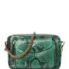 marque pas cher CLARIS VIROT Sac Charly Python Menthe 19