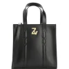 boutiqued pas cher ZADIG & VOLTAIRE Sac ZV Initiale Le Small Cuir Noir 22