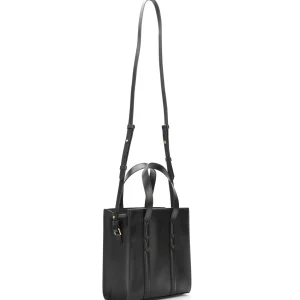 boutiqued pas cher ZADIG & VOLTAIRE Sac ZV Initiale Le Small Cuir Noir 9