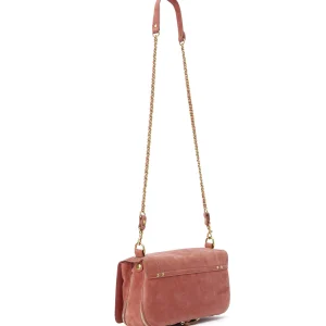 JEROME DREYFUSS Sac Bobi Cuir Suédé Bois De Rose en france 10