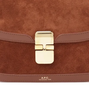 A.P.C. Sac Grace Small Cuir Marron en ligne vente 14