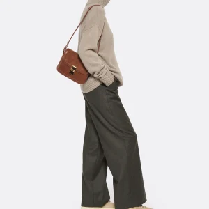 A.P.C. Sac Grace Small Cuir Marron en ligne vente 18