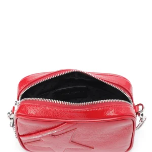 soldes luxe GOLDEN GOOSE Sac Mini Star Cuir Rouge 12