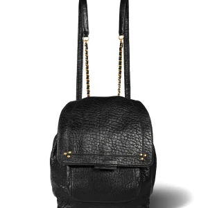 marque pas cher JEROME DREYFUSS Sac à Dos Lulu Cuir Bubble Noir 11