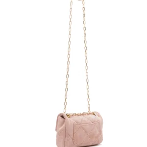 VANESSA BRUNO Sac Nano Moon Cuir Veau Vieux Rose Couleurs variées 10