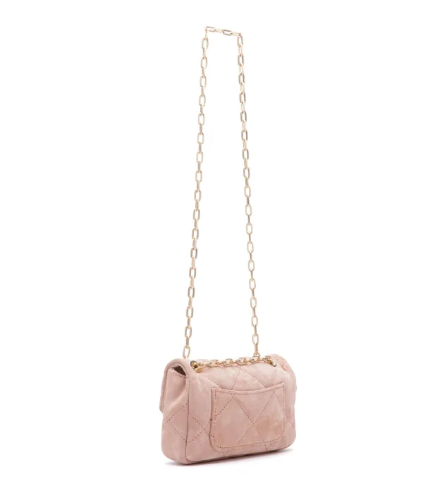 VANESSA BRUNO Sac Nano Moon Cuir Veau Vieux Rose Couleurs variées 3