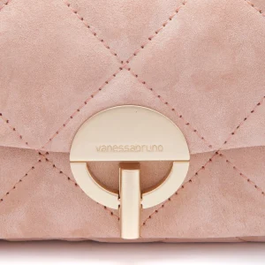 VANESSA BRUNO Sac Nano Moon Cuir Veau Vieux Rose Couleurs variées 14