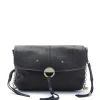 VANESSA BRUNO Sac Clutch Cuir Agneau Noir officiel 23