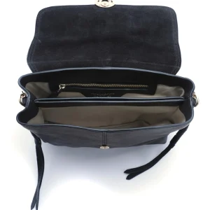 VANESSA BRUNO Sac Clutch Cuir Agneau Noir officiel 15