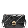 boutiqued en ligne VANESSA BRUNO Sac Moon MM Cuir Vachette Noir 17