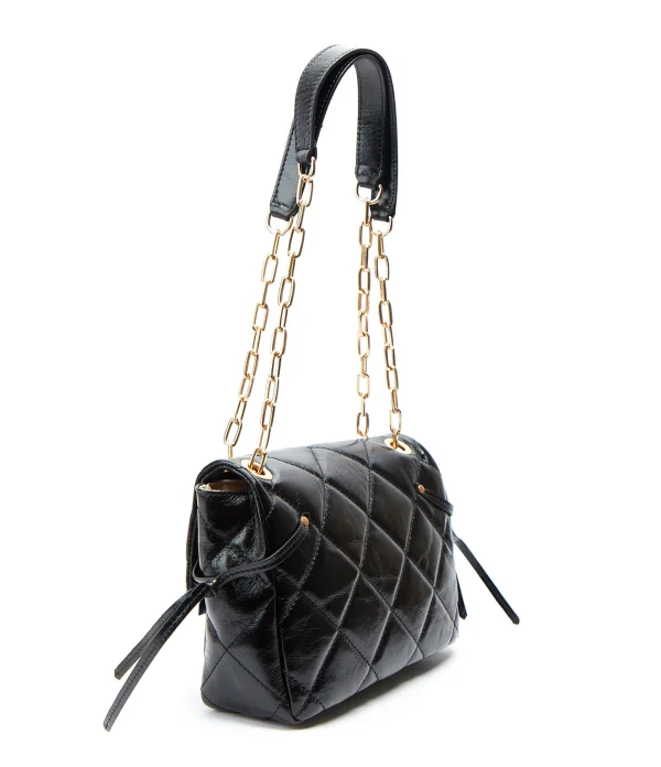 boutiqued en ligne VANESSA BRUNO Sac Moon MM Cuir Vachette Noir 3