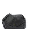 JEROME DREYFUSS Sac Helmut S Cuir Froissé Noir l'unique style 19