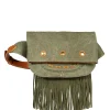 vente en ligne pas cher JEROME DREYFUSS Sac Jerry Banane Coton Cuir Kaki 22