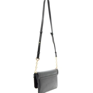 pas cher en vente ZADIG & VOLTAIRE Sac ZV Initiale La Clutch Cuir Noir 11