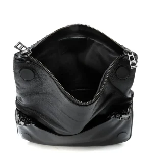 ZADIG & VOLTAIRE Sac Rock Savage Cuir Noir boutique en france 18