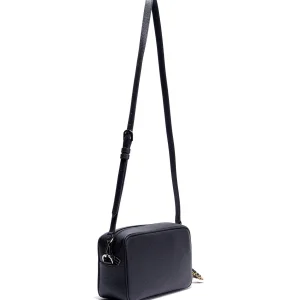 GOLDEN GOOSE Sac Star Cuir Matelassé Étoile Noir Distributeur Officiel 12