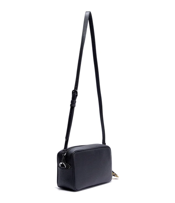 GOLDEN GOOSE Sac Star Cuir Matelassé Étoile Noir Distributeur Officiel 4