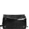 JEROME DREYFUSS Sac Bobi L Cuir Lamé Noir excellent qulity 22