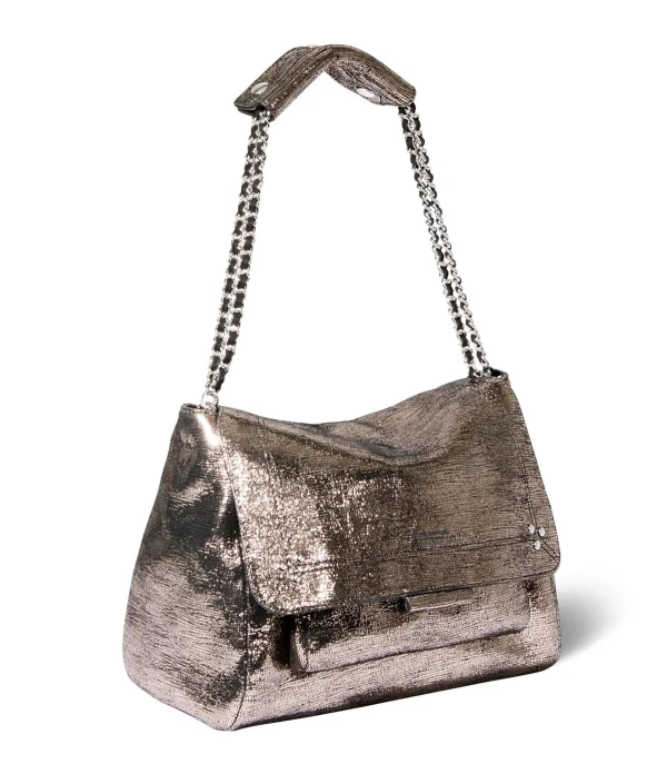 JEROME DREYFUSS Sac Lulu L Cuir Lamé Champa outlet 4