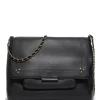 JEROME DREYFUSS Sac Lulu XL Cuir Noir Brass Boutique 22