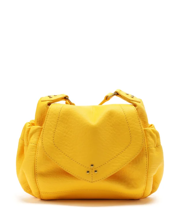 vente à bas prix JEROME DREYFUSS Sac Helmut S Cuir Bubble Jaune Tournesol 1