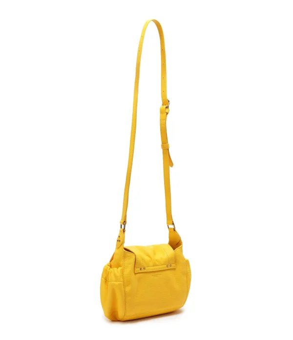 vente à bas prix JEROME DREYFUSS Sac Helmut S Cuir Bubble Jaune Tournesol 3