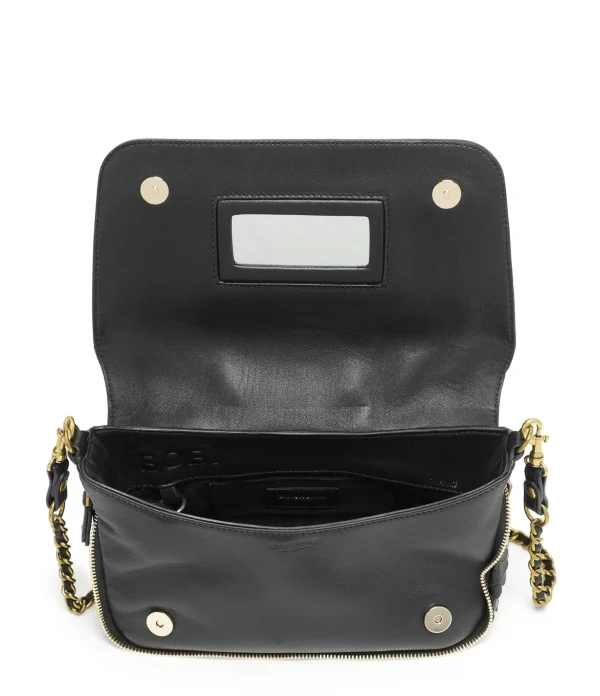 haute qualité JEROME DREYFUSS Sac Bobi S Cuir Python Noir 4