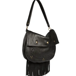 JEROME DREYFUSS Sac Jerry M Cuir Grainé Noir outlet 9