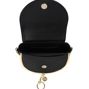 SEE BY CHLOE Sac Mara Cuir Lisse Noir Satisfait ou Remboursé 15