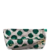 JEROME DREYFUSS Pochette Clic Clac L Soft Velours Imprimé Pois, Capsule Velours marque pas cher 22