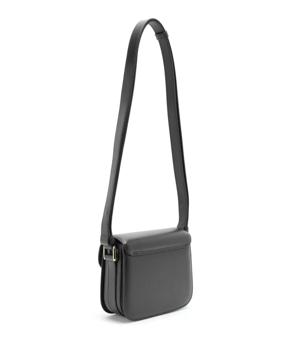 achat A.P.C. Sac Grace Mini Cuir Lisse Noir 3