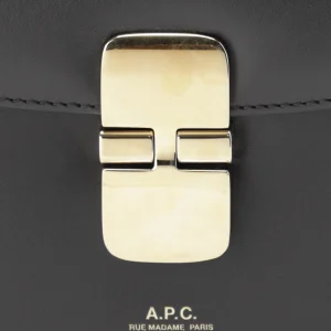 achat A.P.C. Sac Grace Mini Cuir Lisse Noir 14