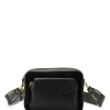 a Prix Discount CLARIS VIROT Sac Big Charly Cuir Grainé Suédé Noir Doré 22